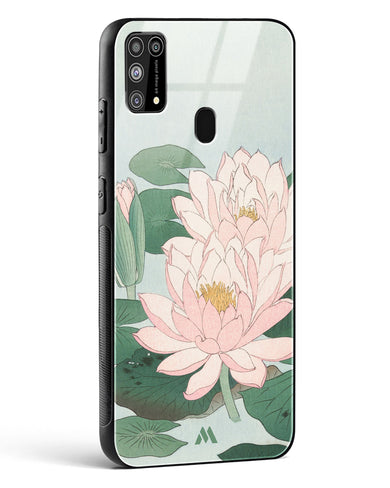 Water Lily [Ohara Koson] Glass Case Phone Cover (Samsung)