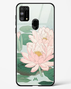 Water Lily [Ohara Koson] Glass Case Phone Cover (Samsung)