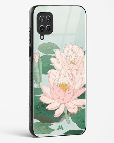 Water Lily [Ohara Koson] Glass Case Phone Cover (Samsung)