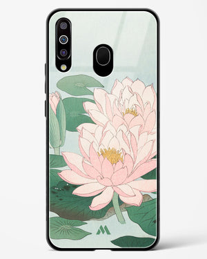 Water Lily [Ohara Koson] Glass Case Phone Cover (Samsung)