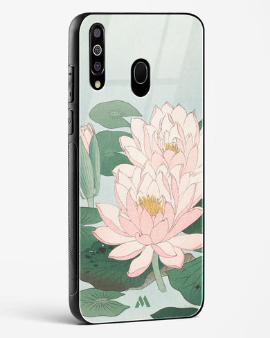 Water Lily [Ohara Koson] Glass Case Phone Cover (Samsung)
