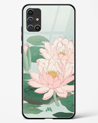 Water Lily [Ohara Koson] Glass Case Phone Cover (Samsung)
