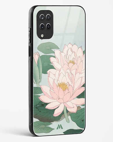 Water Lily [Ohara Koson] Glass Case Phone Cover (Samsung)