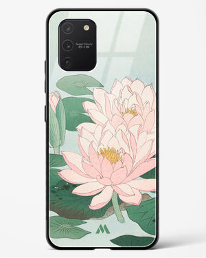 Water Lily [Ohara Koson] Glass Case Phone Cover (Samsung)