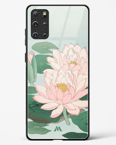 Water Lily [Ohara Koson] Glass Case Phone Cover (Samsung)