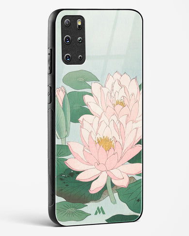 Water Lily [Ohara Koson] Glass Case Phone Cover (Samsung)