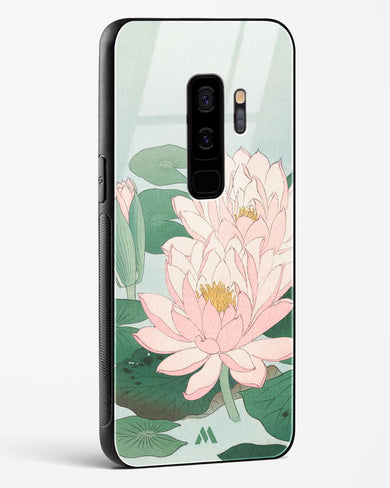 Water Lily [Ohara Koson] Glass Case Phone Cover-(Samsung)