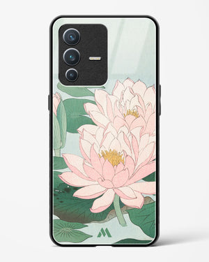 Water Lily [Ohara Koson] Glass Case Phone Cover-(Vivo)