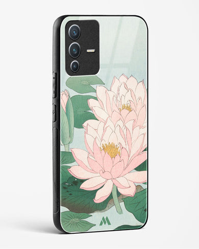 Water Lily [Ohara Koson] Glass Case Phone Cover-(Vivo)