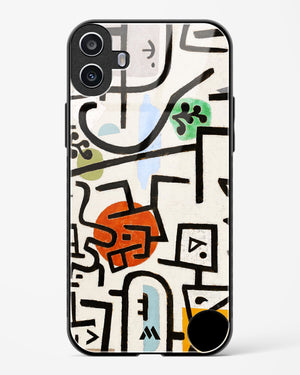 Rich Port [Paul Klee] Glass Case Phone Cover (Nothing)