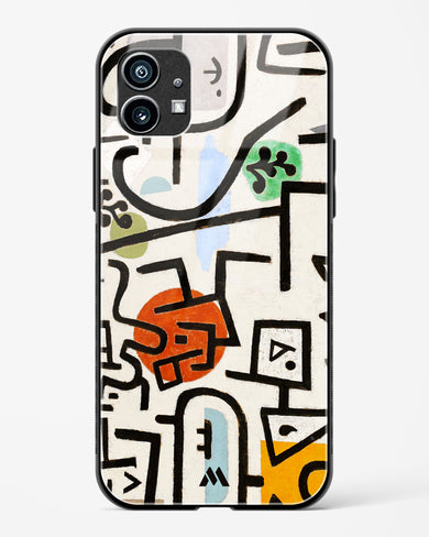 Rich Port [Paul Klee] Glass Case Phone Cover (Nothing)