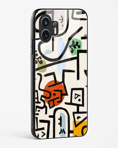 Rich Port [Paul Klee] Glass Case Phone Cover (Nothing)