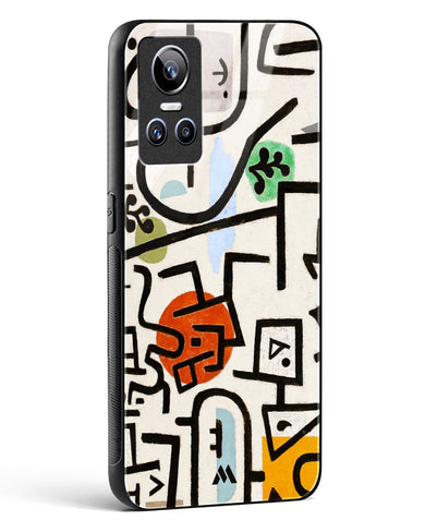 Rich Port [Paul Klee] Glass Case Phone Cover (Realme)