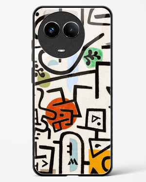 Rich Port [Paul Klee] Glass Case Phone Cover (Realme)