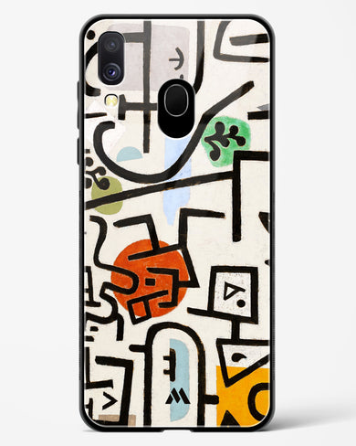 Rich Port [Paul Klee] Glass Case Phone Cover (Samsung)