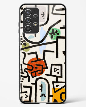 Rich Port [Paul Klee] Glass Case Phone Cover (Samsung)