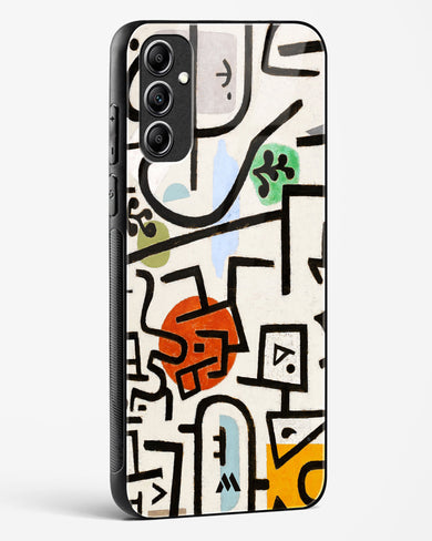 Rich Port [Paul Klee] Glass Case Phone Cover (Samsung)