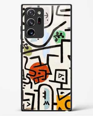 Rich Port [Paul Klee] Glass Case Phone Cover (Samsung)