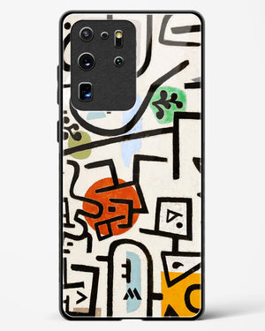 Rich Port [Paul Klee] Glass Case Phone Cover (Samsung)