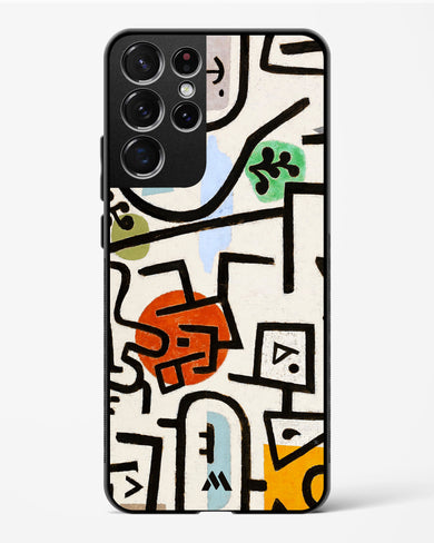 Rich Port [Paul Klee] Glass Case Phone Cover (Samsung)