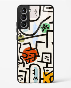 Rich Port [Paul Klee] Glass Case Phone Cover (Samsung)