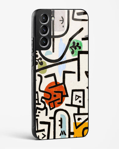 Rich Port [Paul Klee] Glass Case Phone Cover (Samsung)