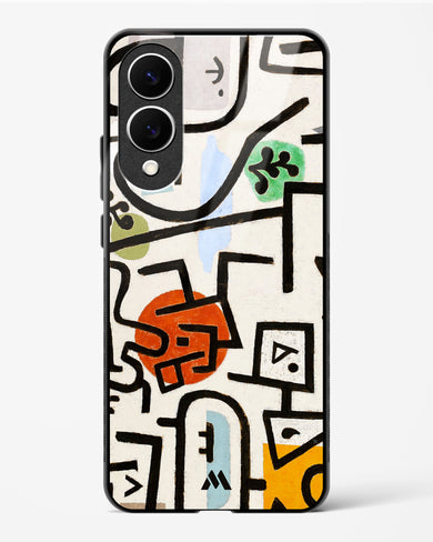 Rich Port [Paul Klee] Glass Case Phone Cover (Samsung)