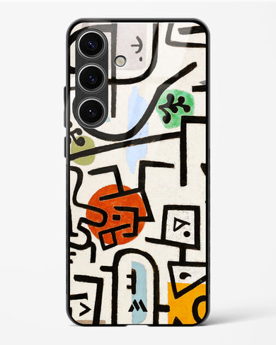 Rich Port [Paul Klee] Glass Case Phone Cover (Samsung)