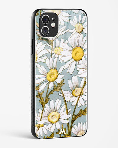 Daisy Flowers [L Prang & Co] Glass Case Phone Cover-(Apple)