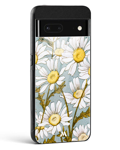 Daisy Flowers [L Prang & Co] Glass Case Phone Cover-(Google)