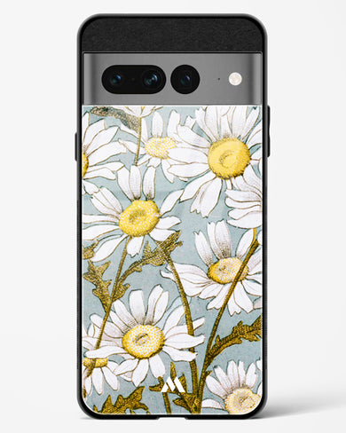 Daisy Flowers [L Prang & Co] Glass Case Phone Cover-(Google)