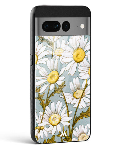 Daisy Flowers [L Prang & Co] Glass Case Phone Cover-(Google)