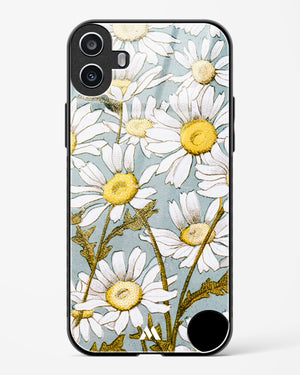 Daisy Flowers [L Prang & Co] Glass Case Phone Cover (Nothing)