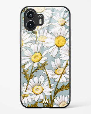 Daisy Flowers [L Prang & Co] Glass Case Phone Cover (Nothing)