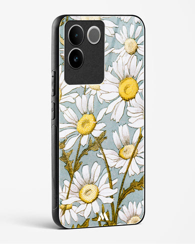 Daisy Flowers [L Prang & Co] Glass Case Phone Cover-(Vivo)