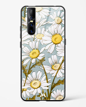 Daisy Flowers [L Prang & Co] Glass Case Phone Cover (Vivo)