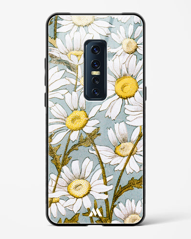 Daisy Flowers [L Prang & Co] Glass Case Phone Cover-(Vivo)