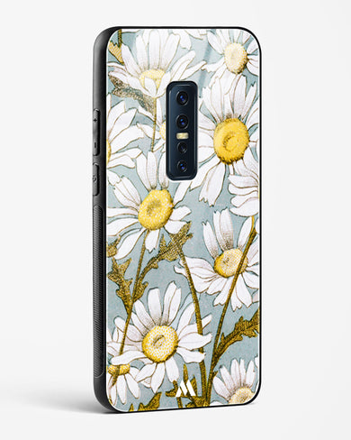 Daisy Flowers [L Prang & Co] Glass Case Phone Cover-(Vivo)