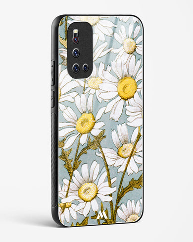 Daisy Flowers [L Prang & Co] Glass Case Phone Cover-(Vivo)