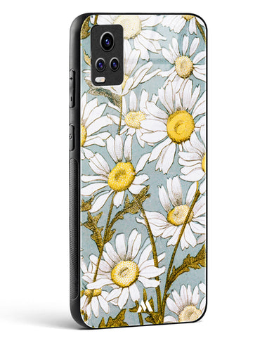 Daisy Flowers [L Prang & Co] Glass Case Phone Cover-(Vivo)