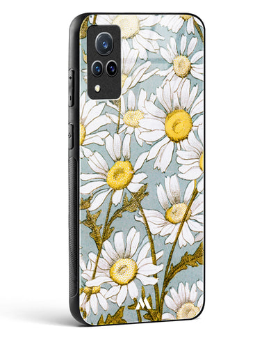 Daisy Flowers [L Prang & Co] Glass Case Phone Cover-(Vivo)