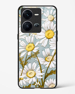 Daisy Flowers [L Prang & Co] Glass Case Phone Cover (Vivo)