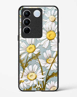 Daisy Flowers [L Prang & Co] Glass Case Phone Cover-(Vivo)