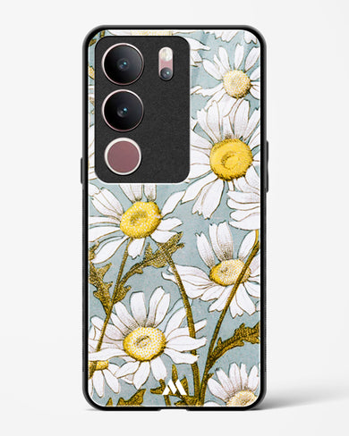 Daisy Flowers [L Prang & Co] Glass Case Phone Cover (Vivo)