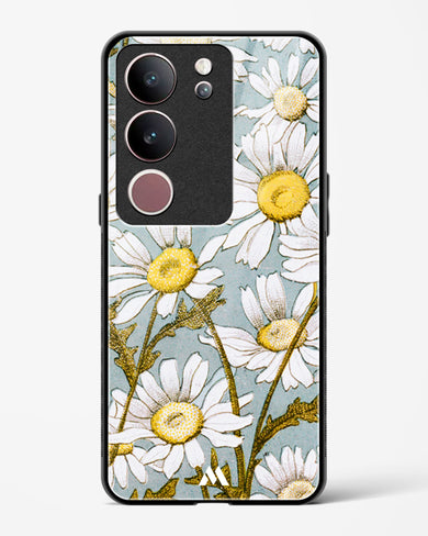 Daisy Flowers [L Prang & Co] Glass Case Phone Cover (Vivo)