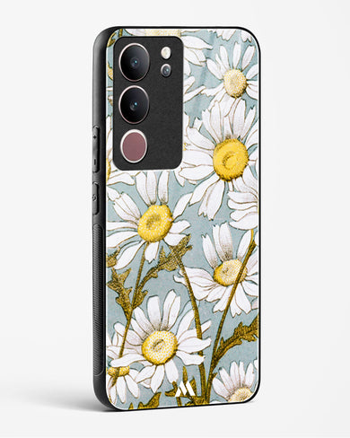 Daisy Flowers [L Prang & Co] Glass Case Phone Cover (Vivo)