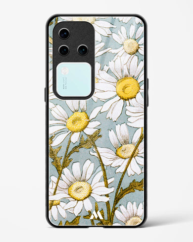 Daisy Flowers [L Prang & Co] Glass Case Phone Cover (Vivo)