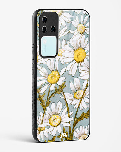 Daisy Flowers [L Prang & Co] Glass Case Phone Cover (Vivo)