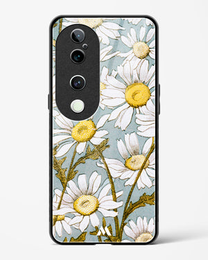 Daisy Flowers [L Prang & Co] Glass Case Phone Cover (Vivo)