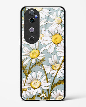 Daisy Flowers [L Prang & Co] Glass Case Phone Cover (Vivo)